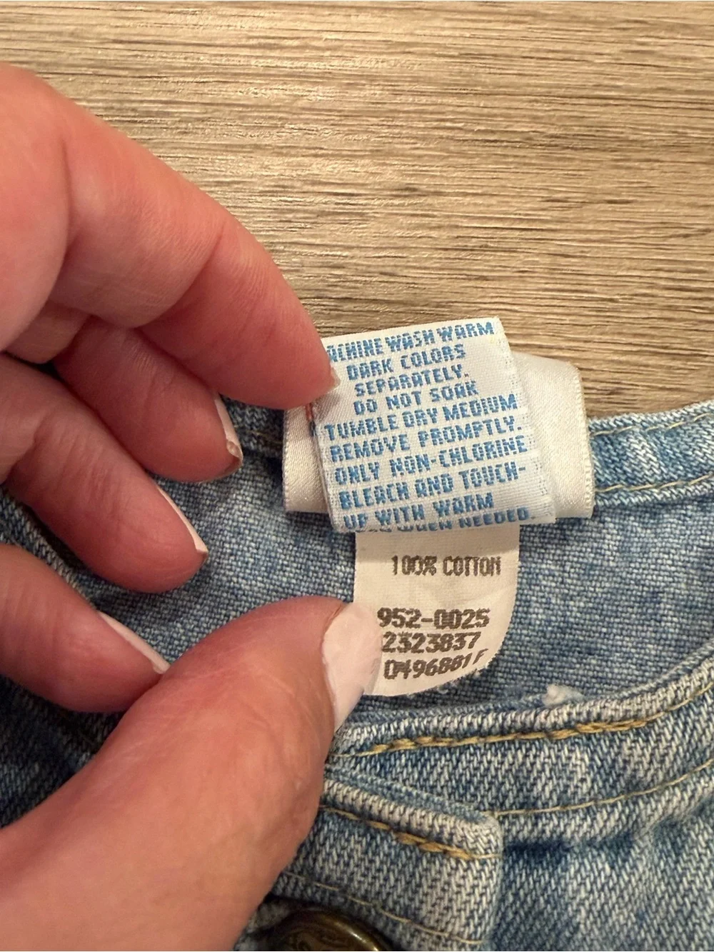 Vintage Baby OshKosh B’Gosh Denim Dress Top Sleeveless 12 Months USA Made Y2K